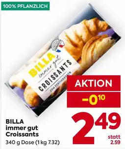 Billa BILLA immer gut Croissants Angebot