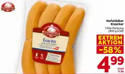 Billa Hofstädter Knacker Angebot