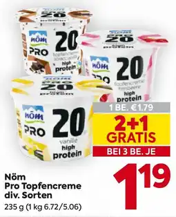 Billa Nöm Pro Topfencreme Angebot
