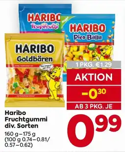 Billa Haribo Fruchtgummi Angebot