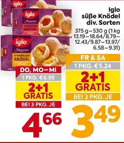 Billa Iglo süße Knödel Angebot