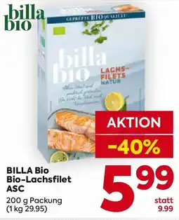 Billa BILLA BIO Bio-Lachsfilet ASC Angebot