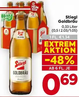 Billa Stiegl Goldbräu Angebot