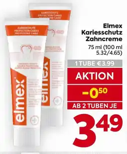 Billa Elmex Kariesschutz Zahncreme Angebot