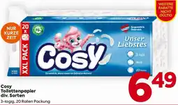 Billa Cosy Toilettenpapier Angebot