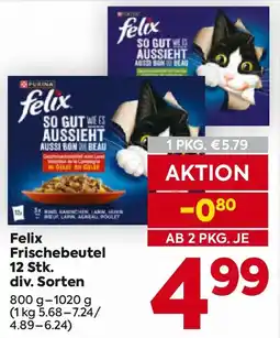 Billa Felix Frischebeutel 12 Stk. Angebot