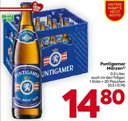 Billa Puntigamer Märzen Angebot