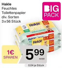Bipa Hakle Feuchtes Toilettenpapier Angebot