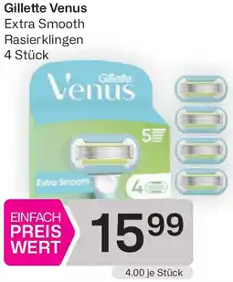 Bipa Gillette Venus Extra Smooth Rasierklingen Angebot