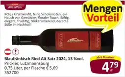 Kastner Blaufränkisch Ried Alt Satz 2024 Angebot