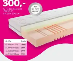 Mömax Viscomatratze "SONO II" Angebot