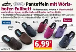 Norma Ronley Pantoffeln mit Wöris-hofer-Fußbett Angebot