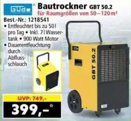Norma GUD Bautrockner GBT 50.2 Angebot