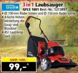 Norma Gude 3in1 Laubsauger Angebot