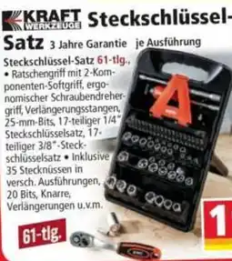 Norma Kraft Werkzeuge Steckschlüssel-Satz Angebot