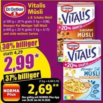 Dr.Oetker Vitalis Müsli