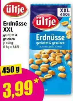 Norma ültje Erdnüsse XXL Angebot