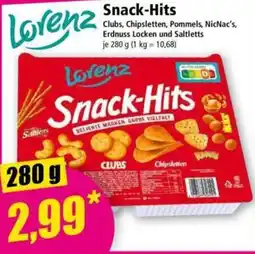 Norma Lorenz Snack-Hits Angebot