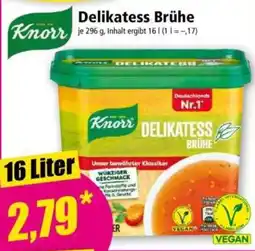 Norma Knorr Delikatess Brühe Angebot