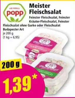 Norma Meister Fleischsalat Angebot