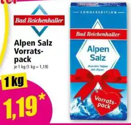 Norma Bad Reichenhaller Alpen Salz Angebot