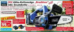 Norma 20V Akku-Kettensäge „Brushless“ Angebot