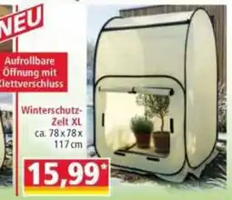 Norma Aufrollbare Öffnung mit Klettverschluss Winterschutz-Zelt XL Angebot