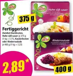 Norma Du darfst Fertiggericht Angebot