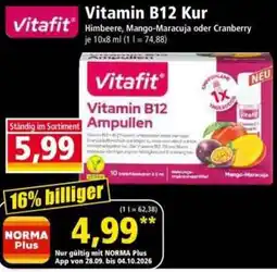 Norma Vitafit Vitamin B12 Ampullen Angebot