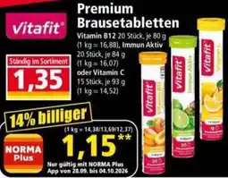 Norma VitaFit Premium Brausetabletten Angebot
