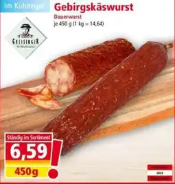 Norma Gebirgskäswurst Greisinger Angebot
