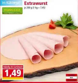 Norma Mahlzeit Extrawurst Angebot