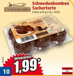 Norma Schwedenbomben Sachertorte Angebot