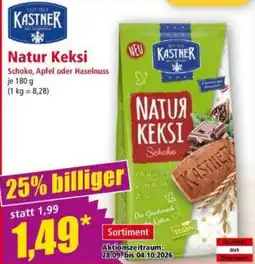 Norma Kastner Natur Keksi Schoko Angebot