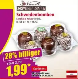 Norma Schwedenbomben Viemetz Angebot