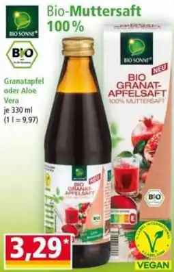 Norma Bio Sonne Bio Granatapfelsaft Angebot