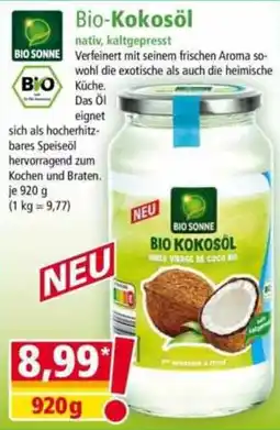Norma Bio Kokosöl Angebot