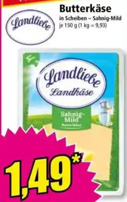 Norma Landliebe Butterkäse Angebot