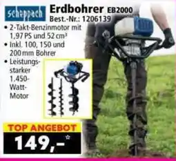 Norma Scheppach Erdbohrer EB2000 Angebot