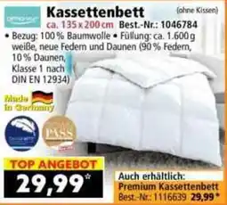 Norma Kassettenbett Angebot