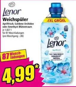 Norma Lenor Weichspüler Angebot