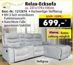 Norma Relax-Ecksofa Angebot