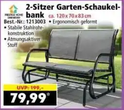 Norma Brestice Home 2-Sitzer Garten-Schaukelbank Angebot