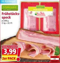 Norma Mahlzeit Frühstücksspeck Angebot