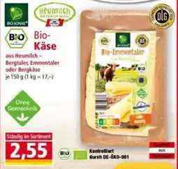 Norma Bio-Käse Angebot