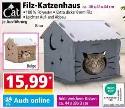 Norma Filz-Katzenhaus Cat Angebot