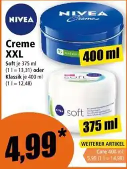 Norma NIVEA Creme XXL Angebot