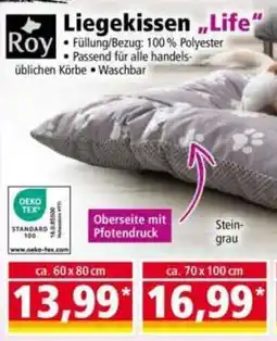 Norma Roy Liegekissen "Life" Angebot