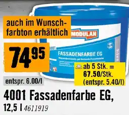 Hornbach Modulan 4001 Fassadenfarbe EG Angebot