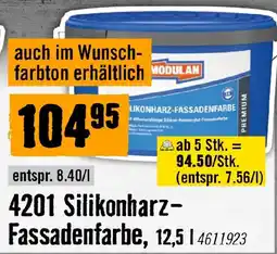 Hornbach Modulan 4201 Silikonharz-Fassadenfarbe Angebot